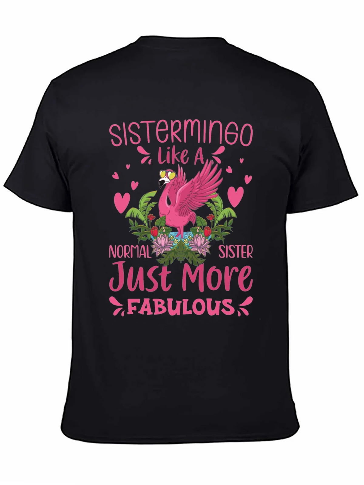 Sistermingo T-Shirt: Fabulous Flamingo Tee product image 4