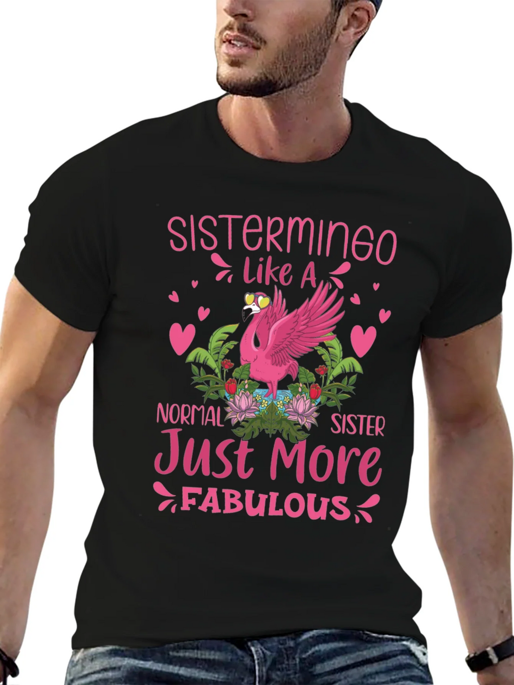 Sistermingo T-Shirt: Fabulous Flamingo Tee product image 6