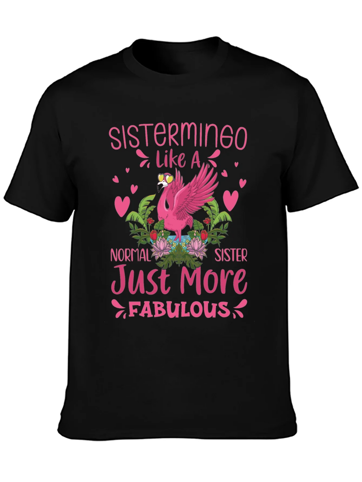 Sistermingo T-Shirt: Fabulous Flamingo Tee product image 3
