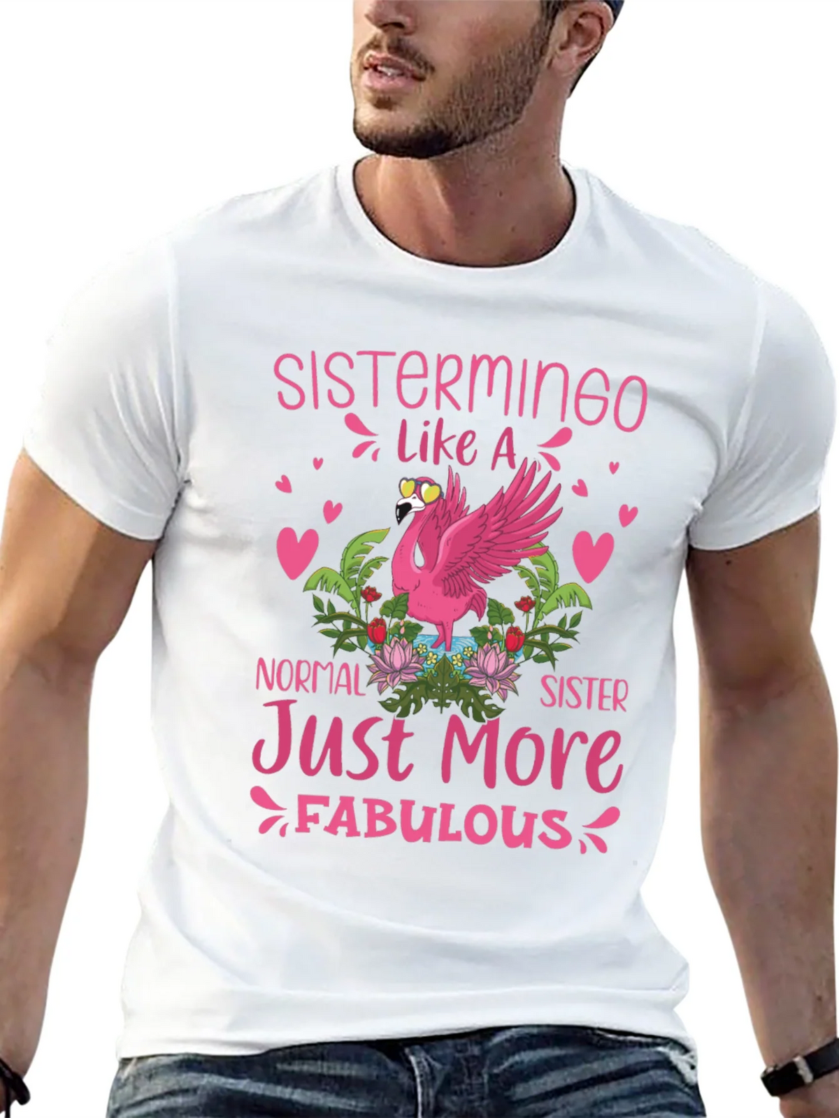Sistermingo T-Shirt: Fabulous Flamingo Tee product image 12