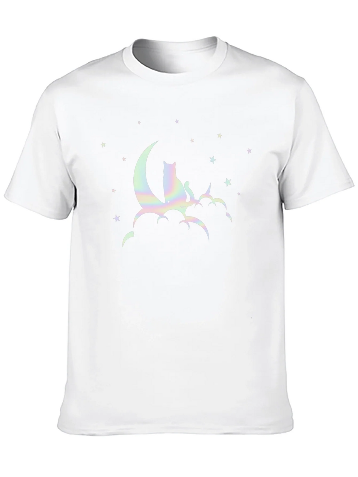 Cat On Moon Graphic T-Shirt product image 9