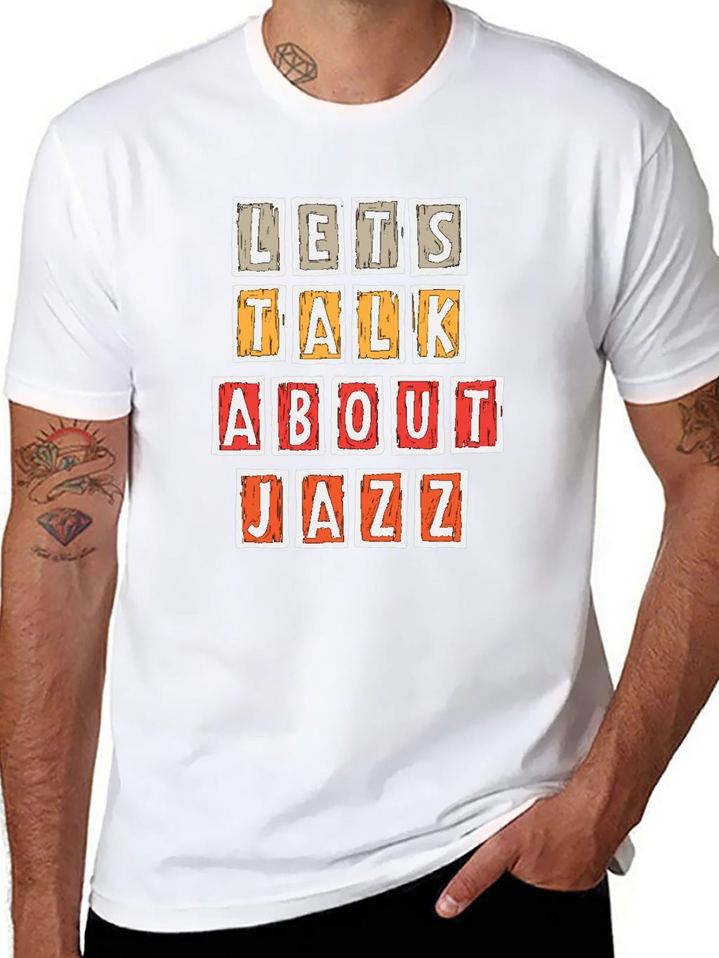 Lets Talk About Jazz T-Shirt product image 7