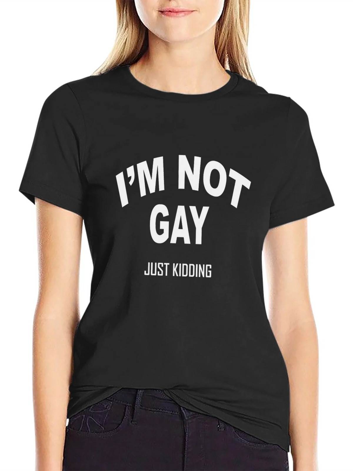 Funny Im Not Gay T-Shirt product image 2