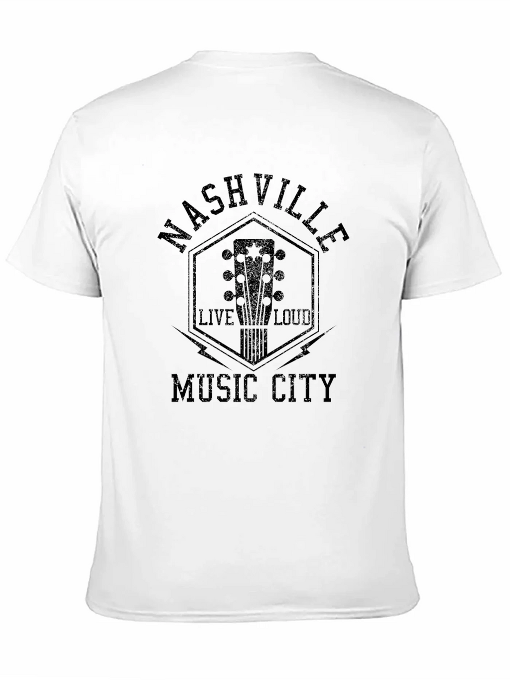 Nashville Music City Black T-Shirt product image 10