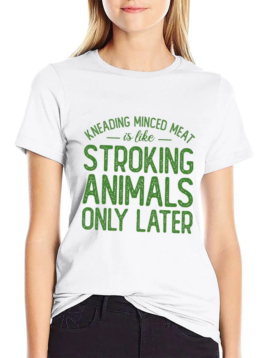 Kneading Minced Meat Graphic T-Shirt product image 8
