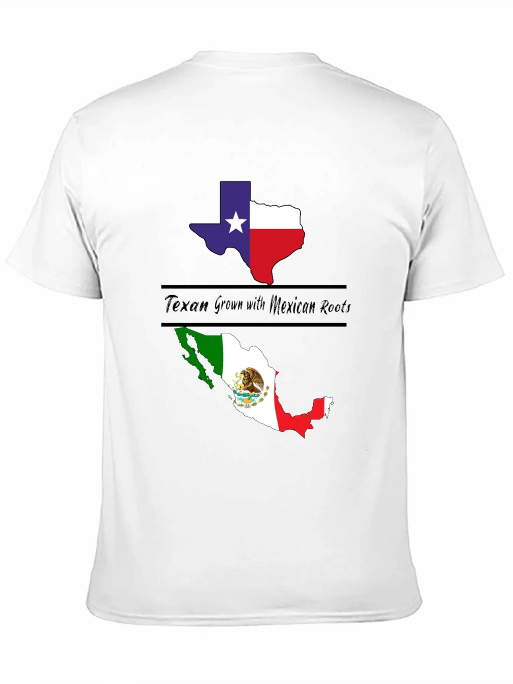 Texan Grown with Mexican Roots Graphic Tee product image 10