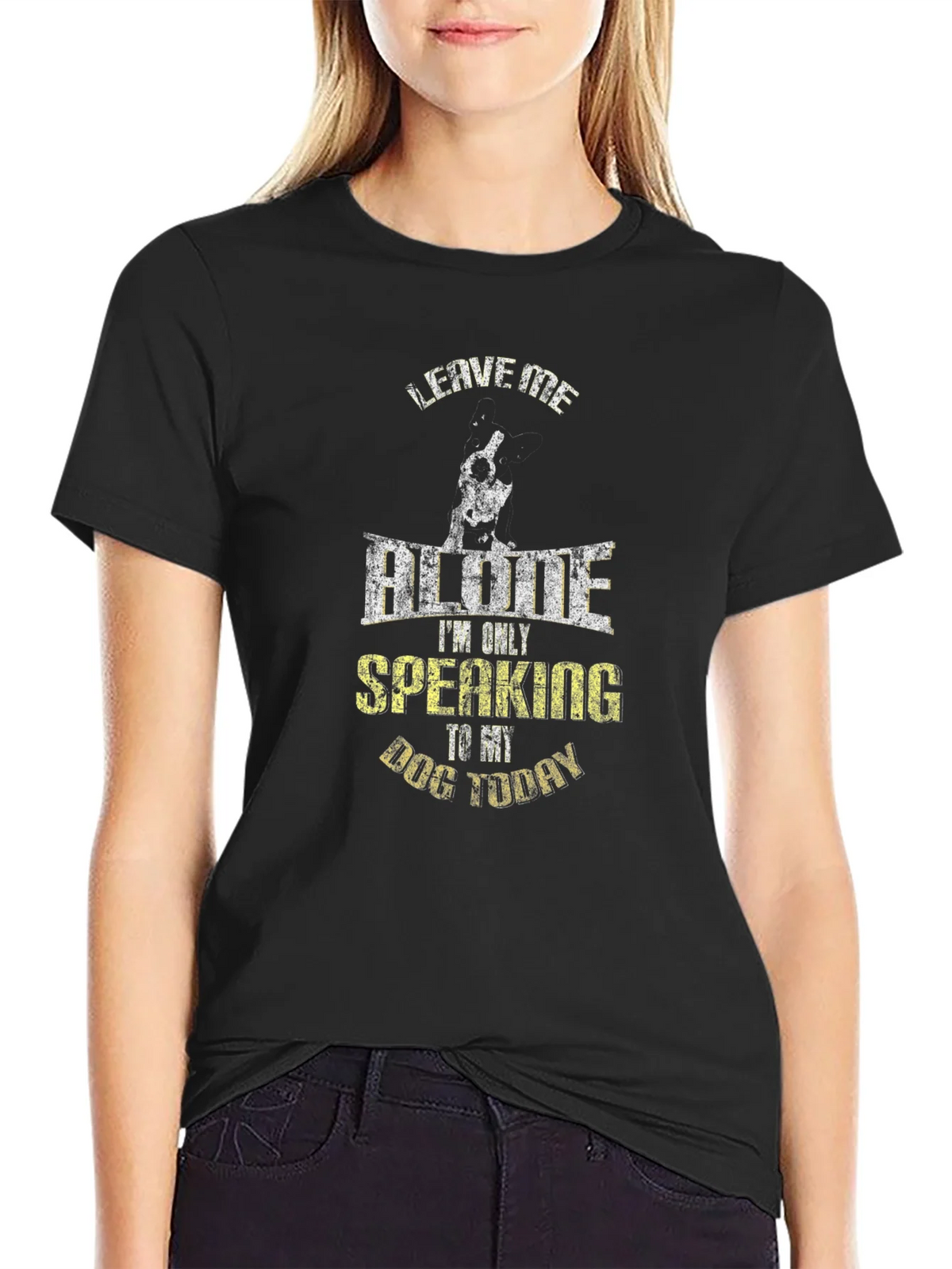 Leave Me Alone Dog T-Shirt product image 2
