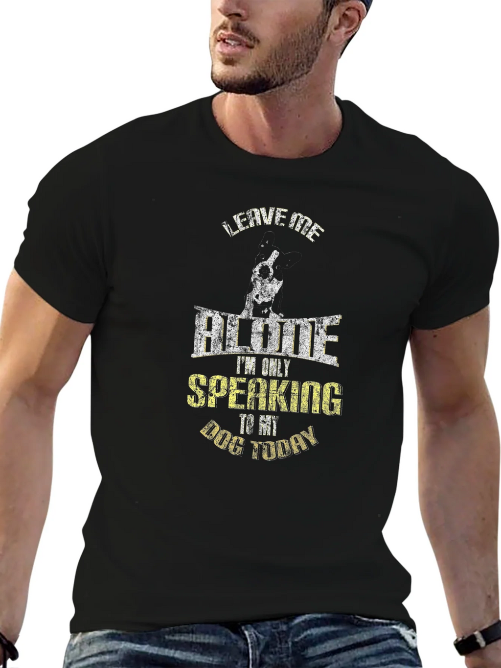 Leave Me Alone Dog T-Shirt product image 6