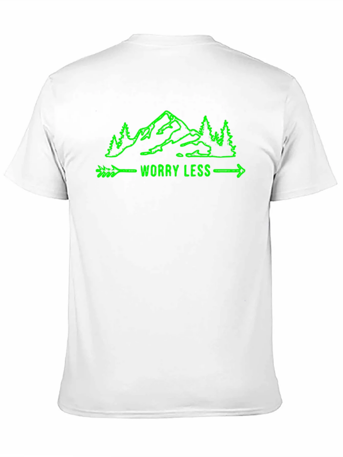 Worry Less Mountain Graphic T-Shirt product image 10