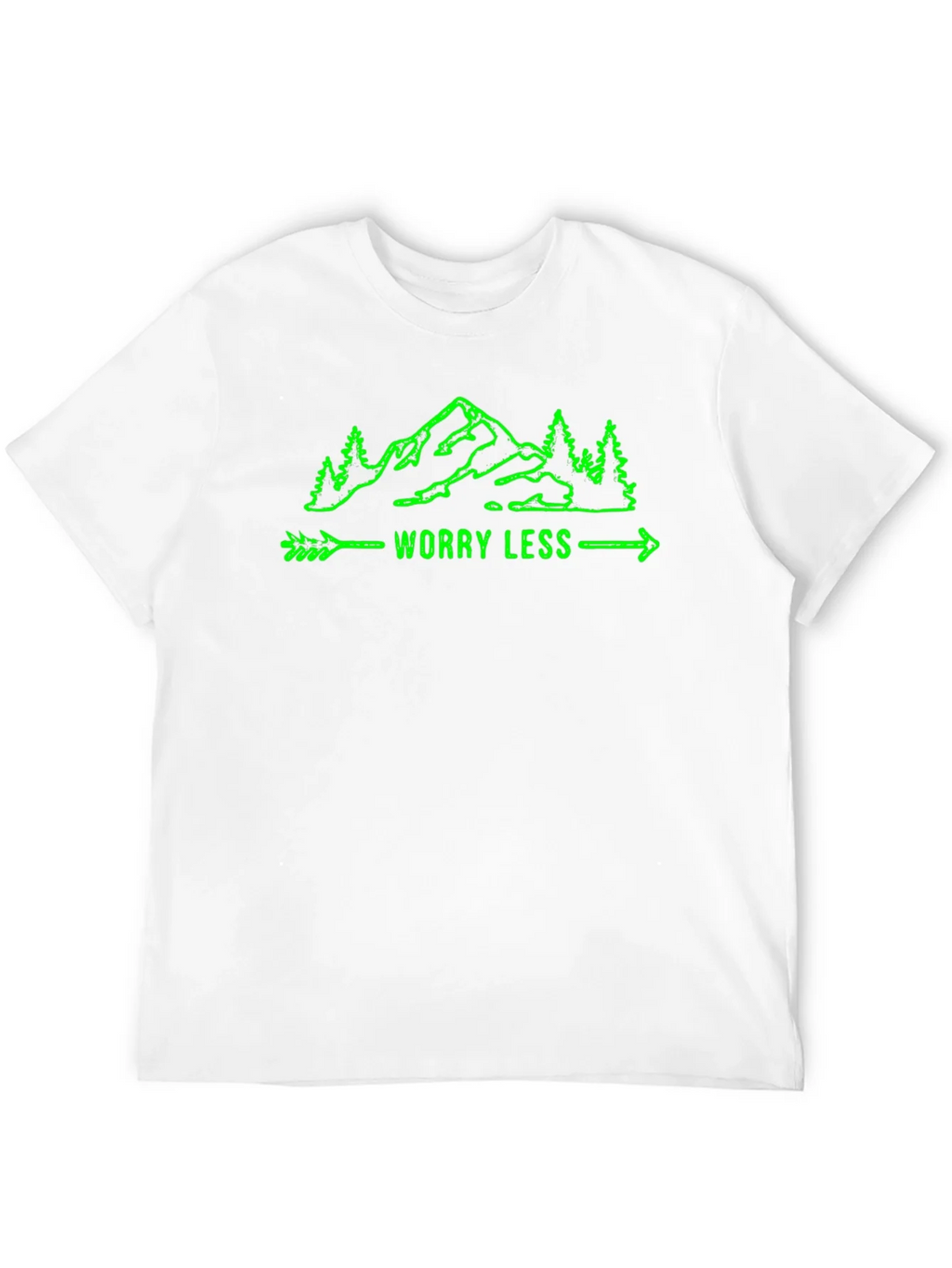 Worry Less Mountain Graphic T-Shirt product image 11