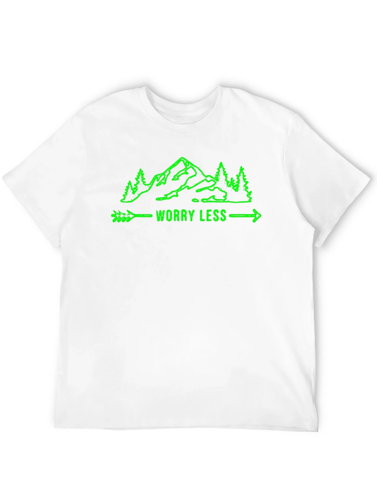 Worry Less Mountain Graphic T-Shirt product image 11