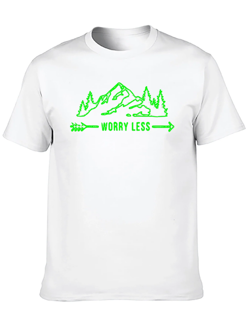 Worry Less Mountain Graphic T-Shirt product image 9