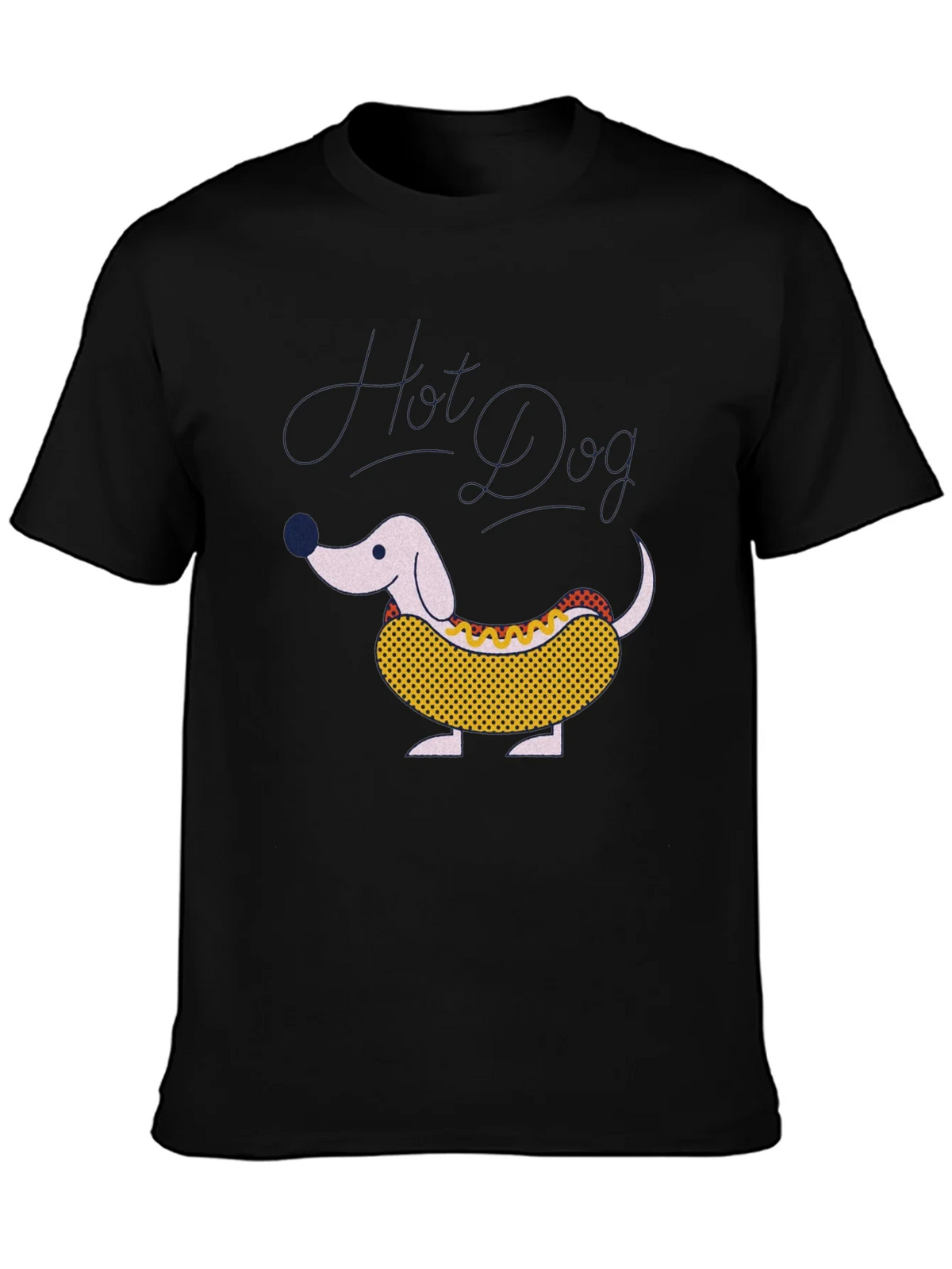 Hot Dog Dachshund Graphic Tee - Funny Novelty T-Shirt product image 3