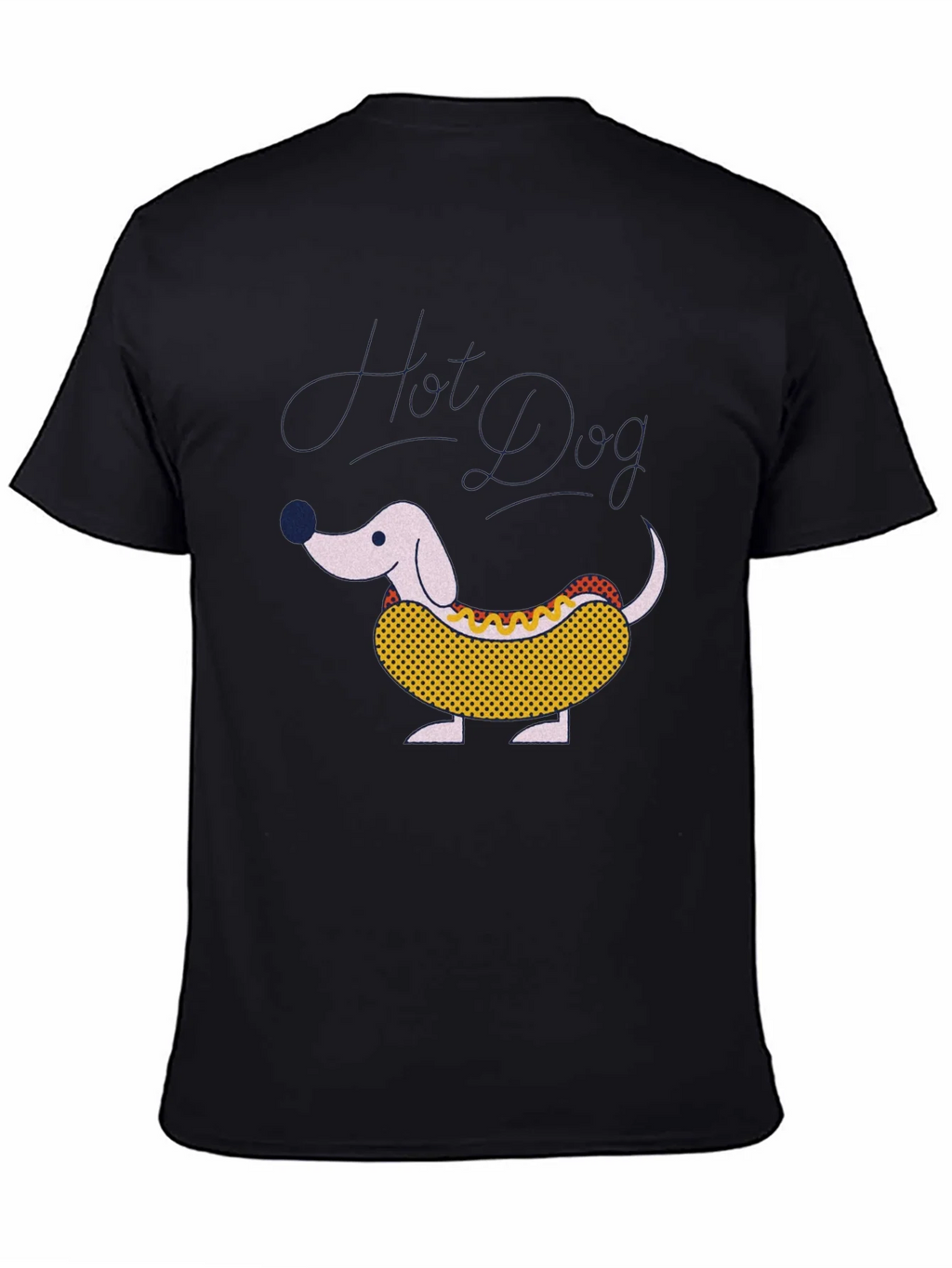 Hot Dog Dachshund Graphic Tee - Funny Novelty T-Shirt product image 4