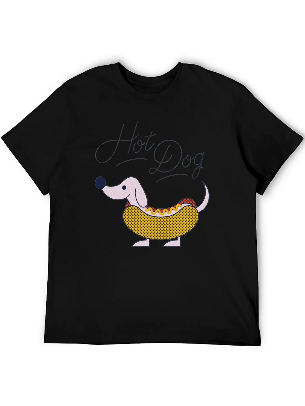 Hot Dog Dachshund Graphic Tee - Funny Novelty T-Shirt product image 5