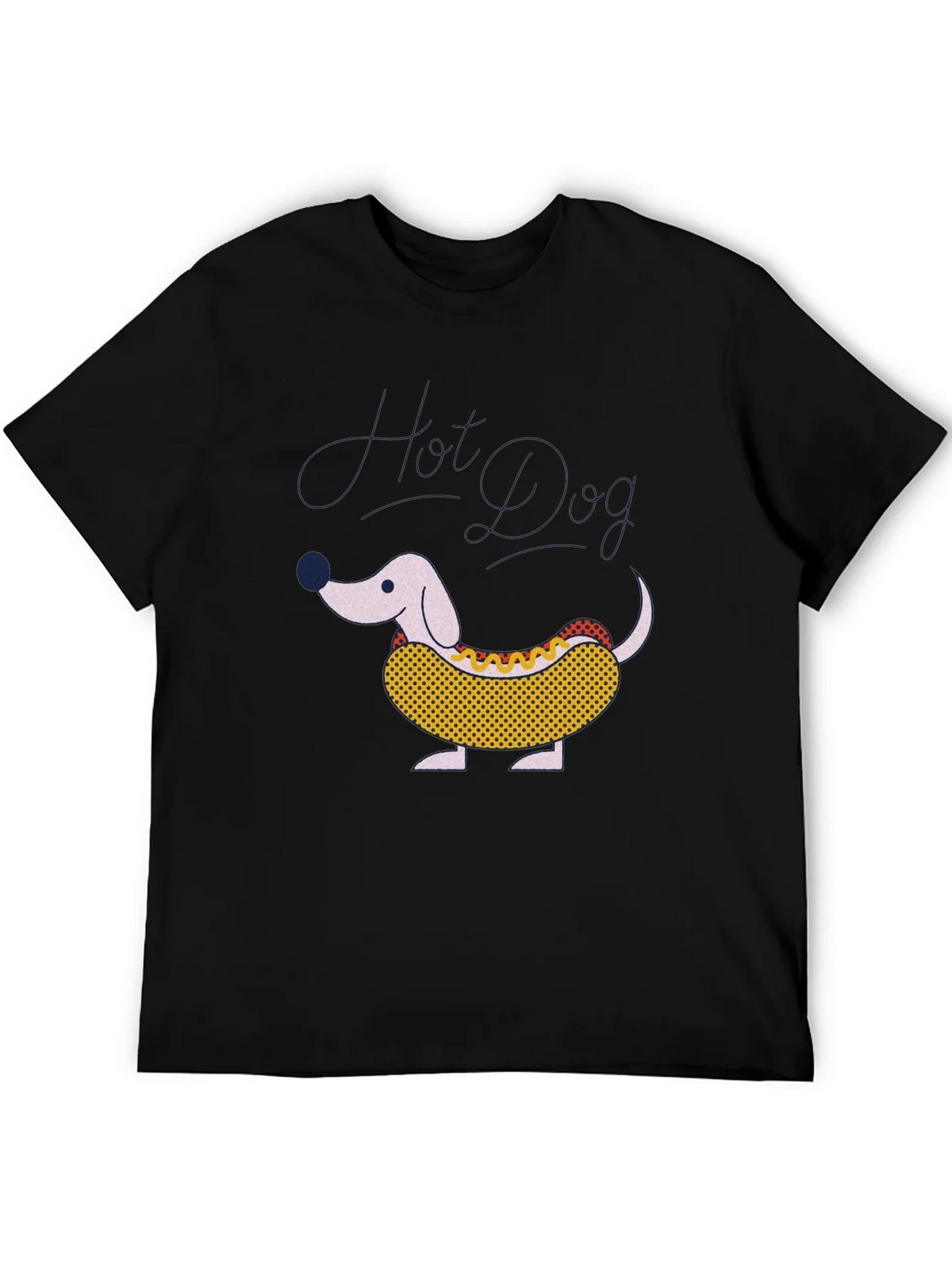 Hot Dog Dachshund Graphic Tee - Funny Novelty T-Shirt product image 5