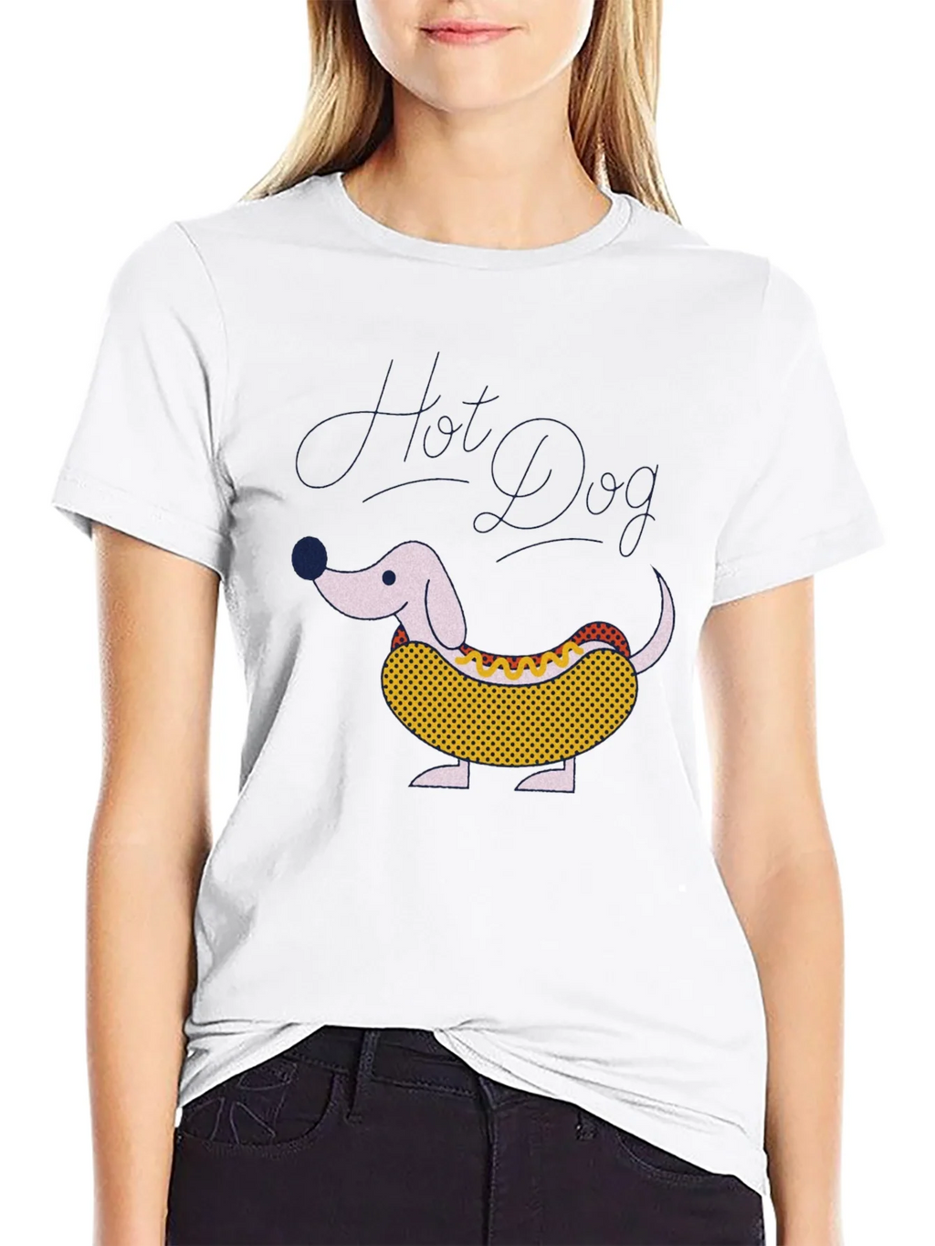 Hot Dog Dachshund Graphic Tee - Funny Novelty T-Shirt product image 8