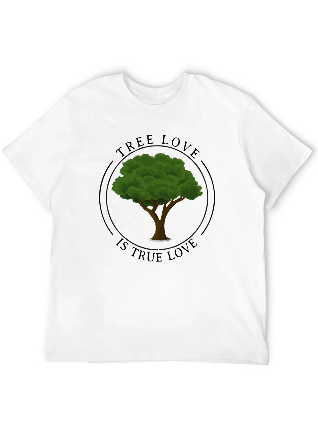 Tree Love Graphic Tee - Black Unisex T-Shirt product image 11