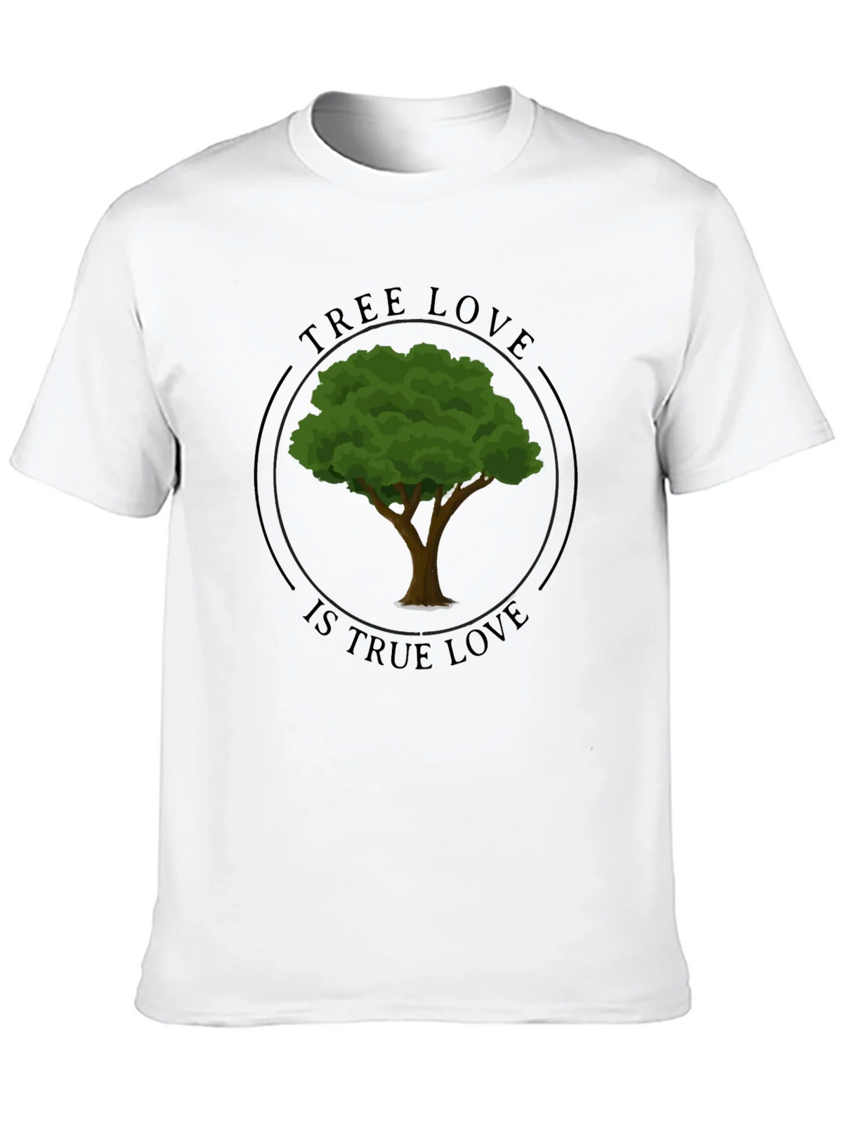 Tree Love Graphic Tee - Black Unisex T-Shirt product image 9