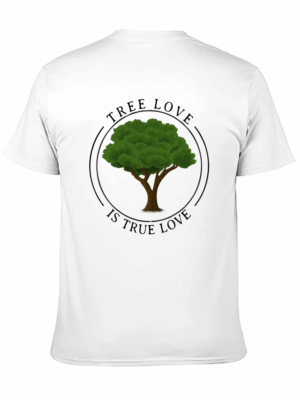 Tree Love Graphic Tee - Black Unisex T-Shirt product image 10