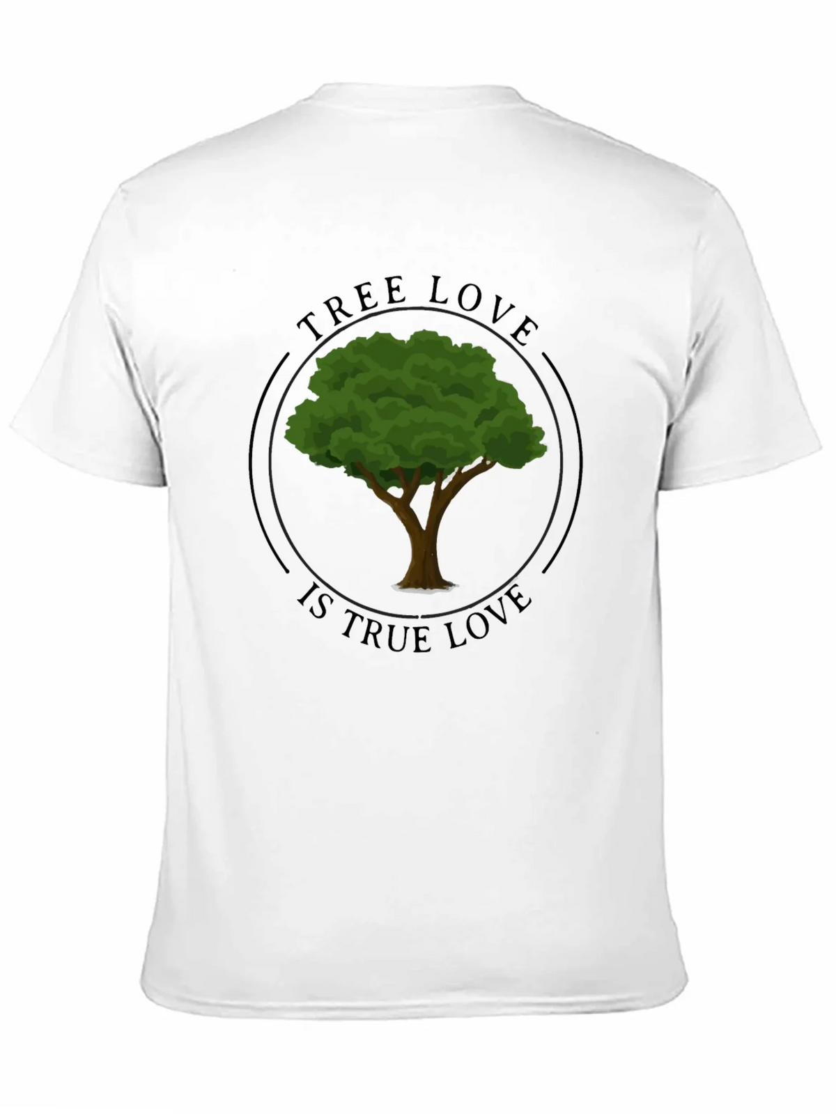 Tree Love Graphic Tee - Black Unisex T-Shirt product image 10