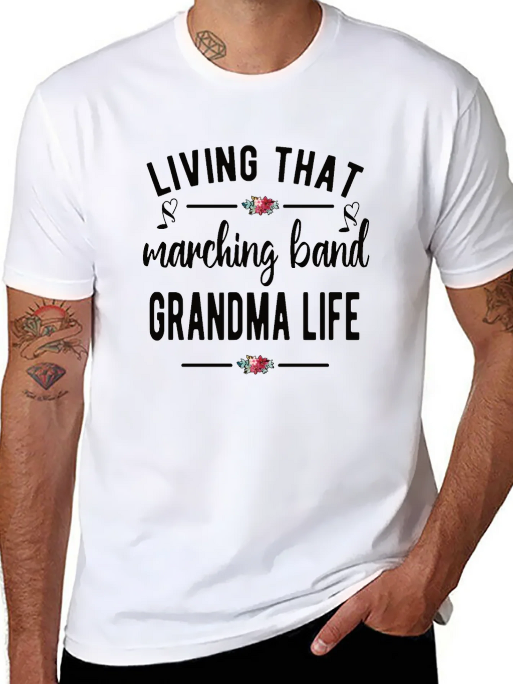 Marching Band Grandma Life T-Shirt product image 7