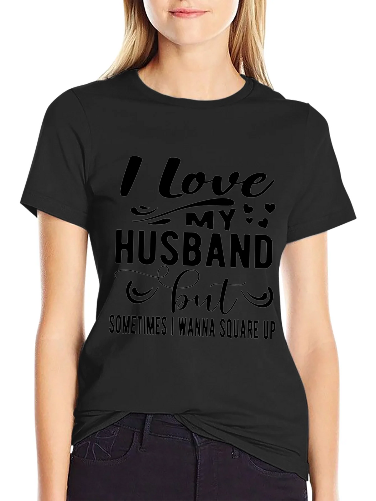Funny I Love My Husband T-Shirt product image 2