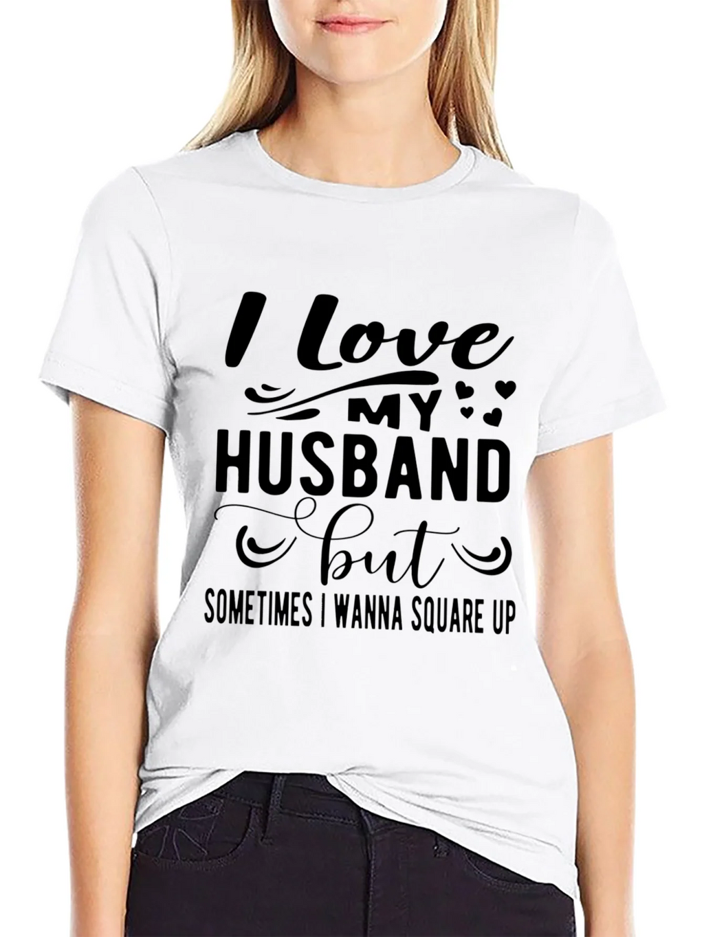 Funny I Love My Husband T-Shirt product image 8
