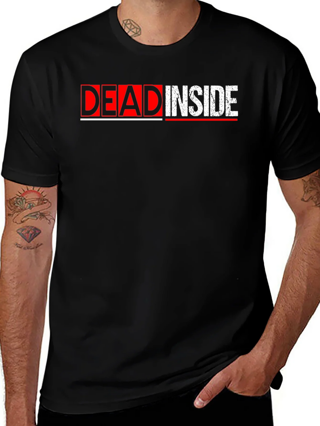 Dead Inside Graphic Tee - Black product image 1