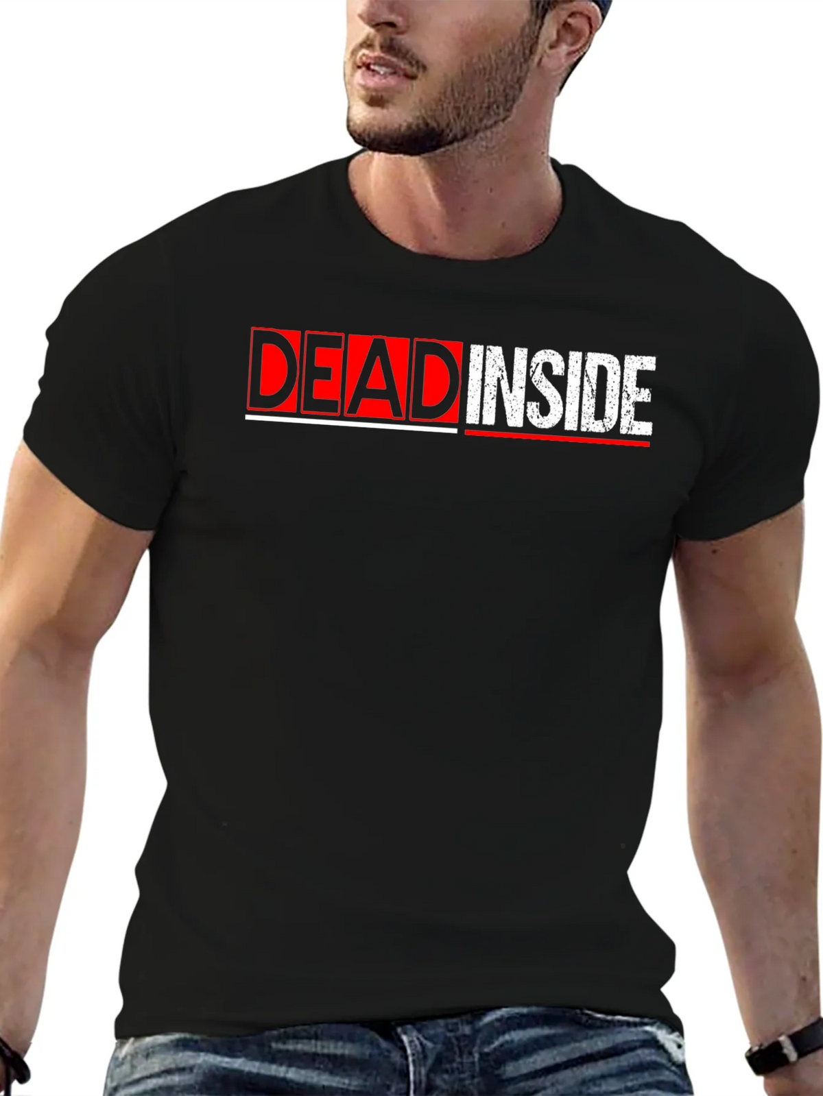 Dead Inside Graphic Tee - Black product image 6