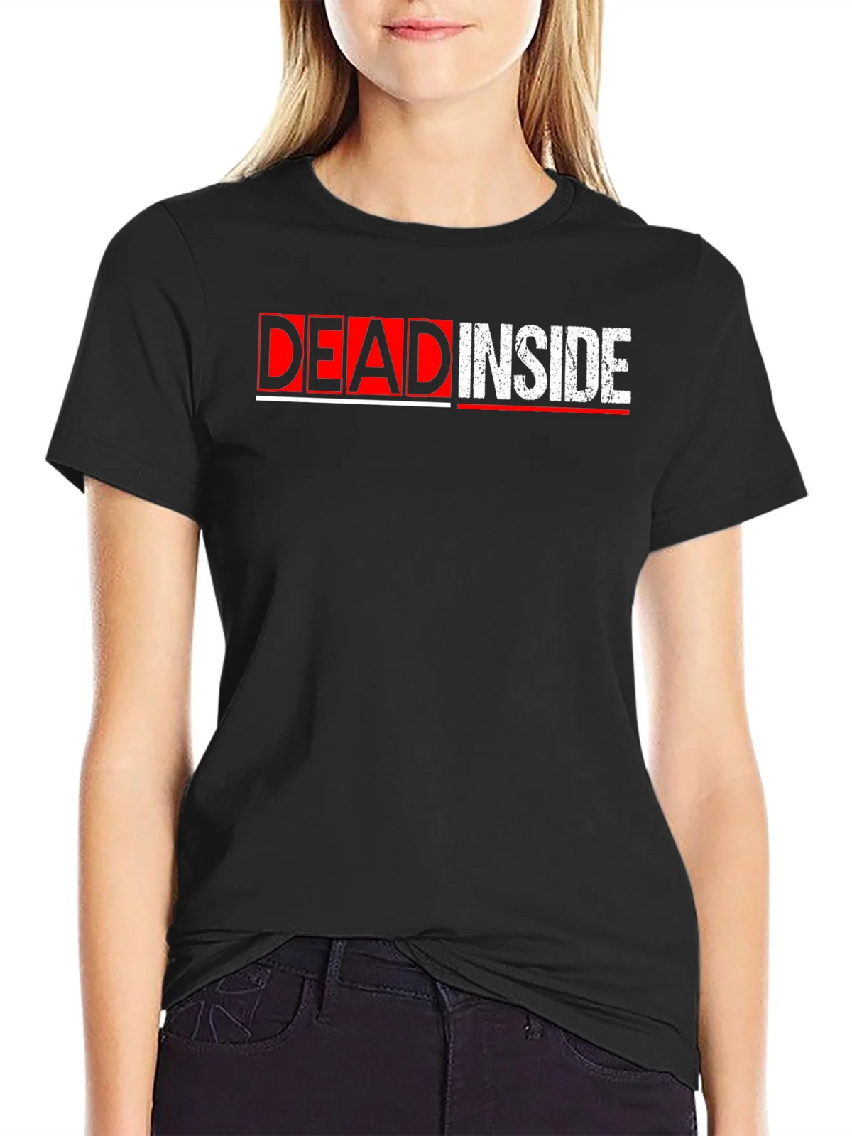 Dead Inside Graphic Tee - Black product image 2