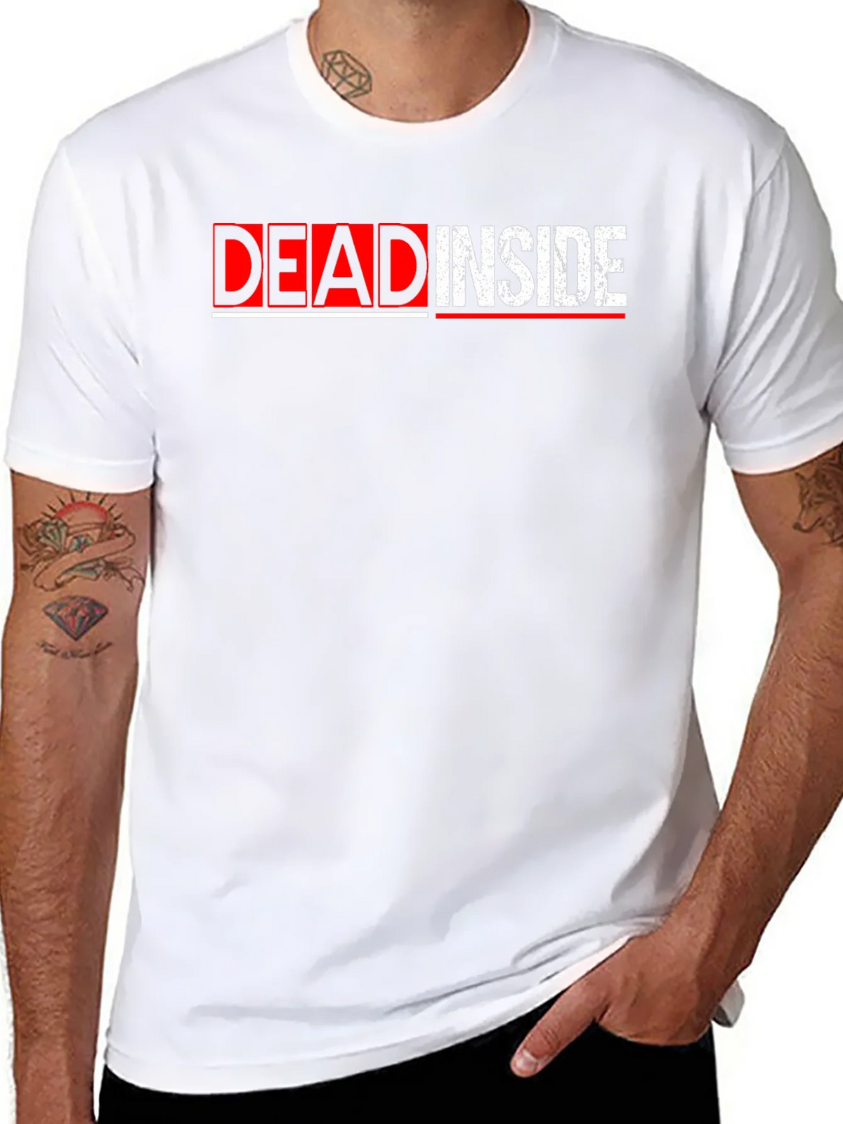 Dead Inside Graphic Tee - Black product image 7