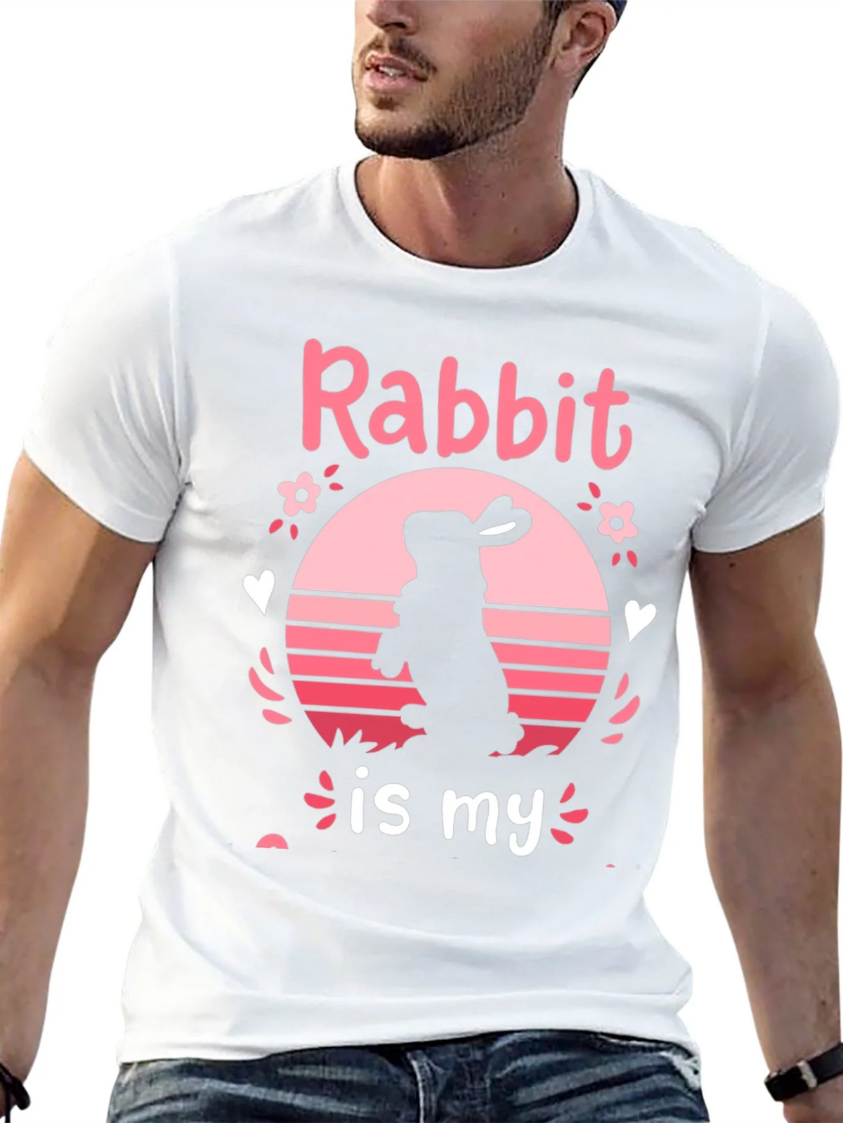 Rabbit is My Valentine T-Shirt product image 12