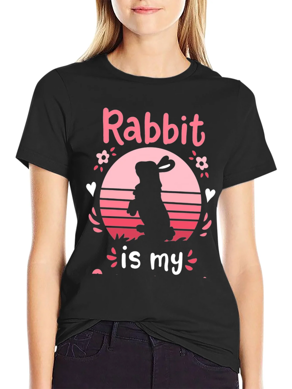 Rabbit is My Valentine T-Shirt product image 2