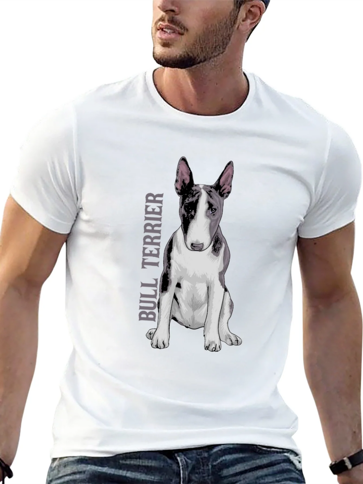 Bull Terrier Graphic T-Shirt - Unique Dog Lover Design product image 12