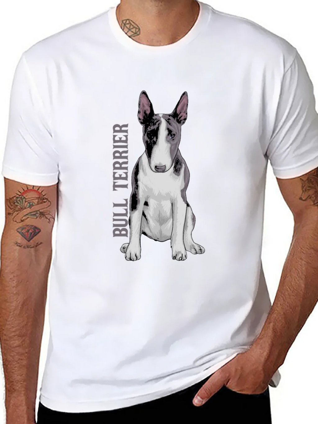 Bull Terrier Graphic T-Shirt - Unique Dog Lover Design product image 7