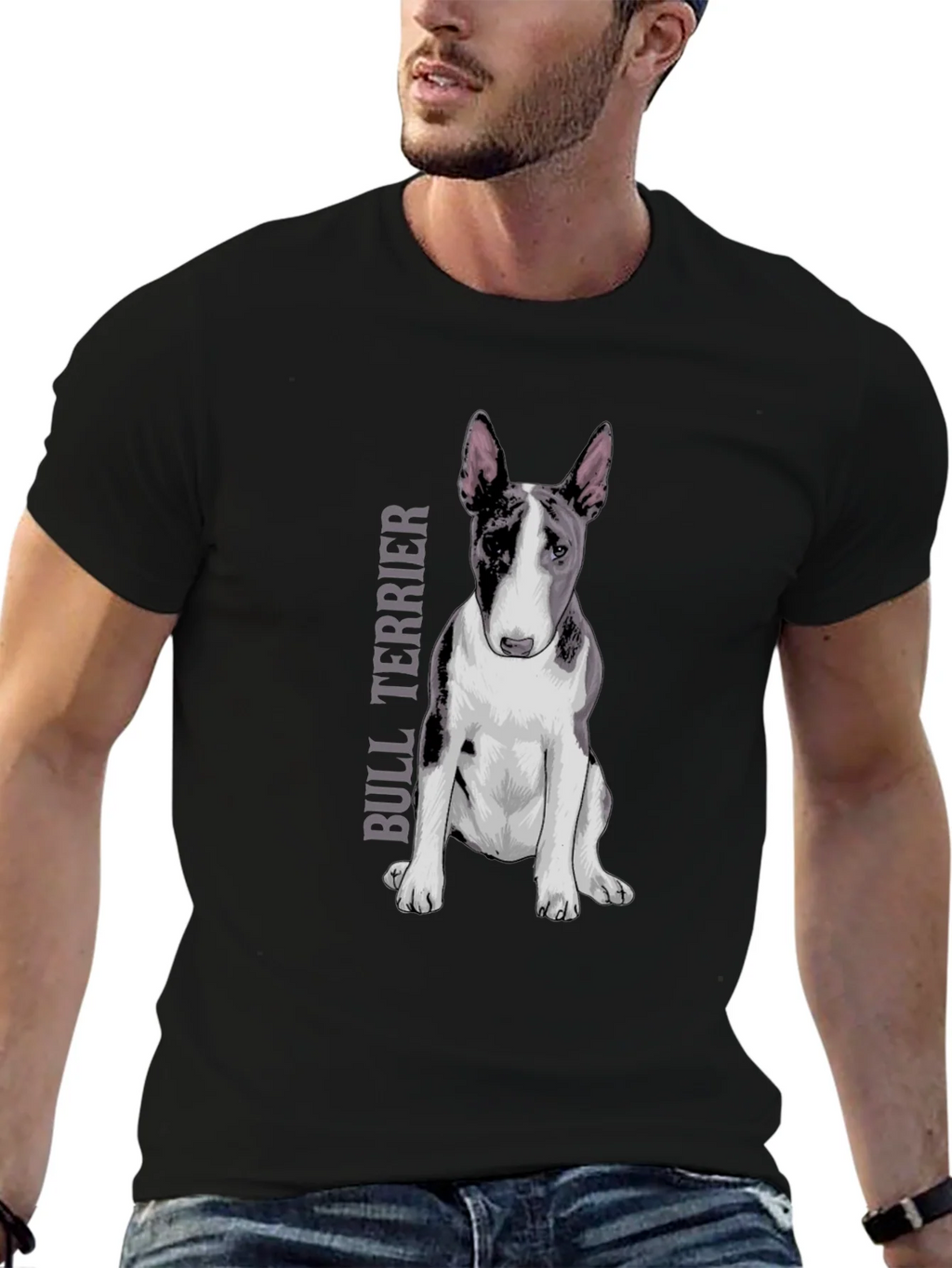 Bull Terrier Graphic T-Shirt - Unique Dog Lover Design product image 6