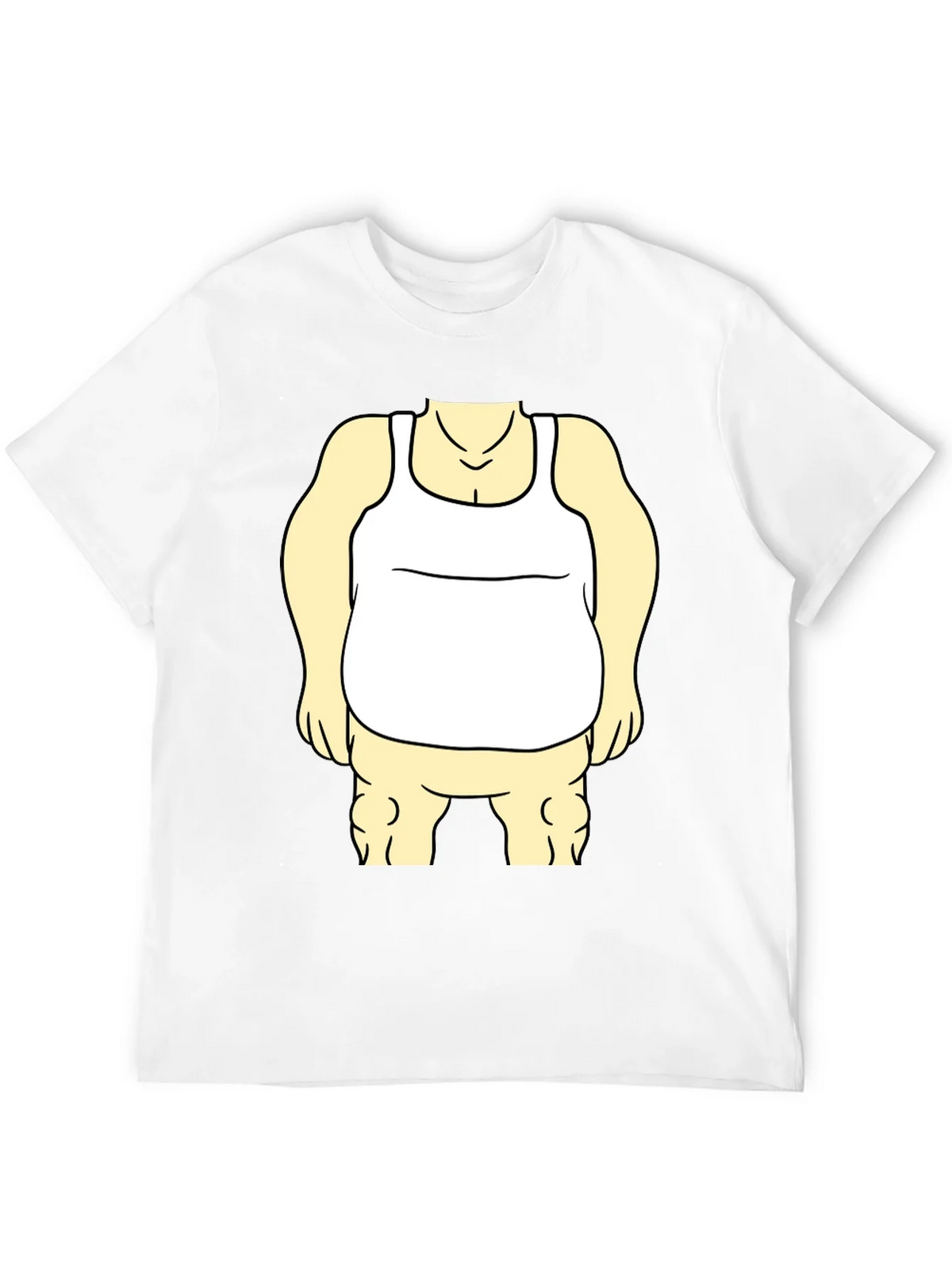 Funny Cartoon Character Graphic Black T-Shirt product image 11