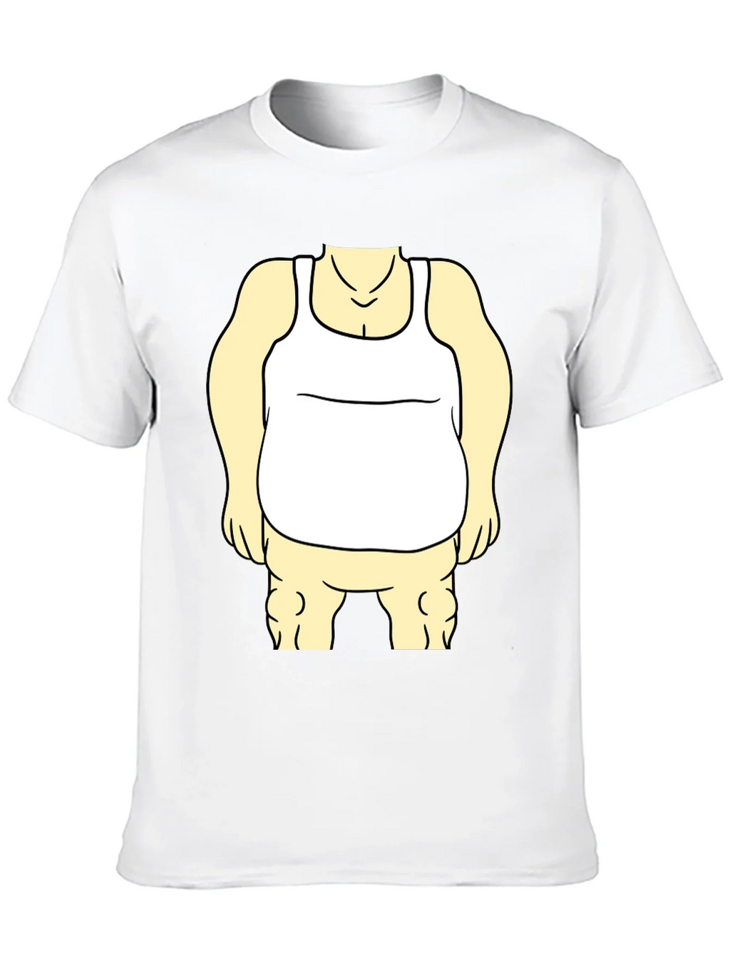 Funny Cartoon Character Graphic Black T-Shirt product image 9