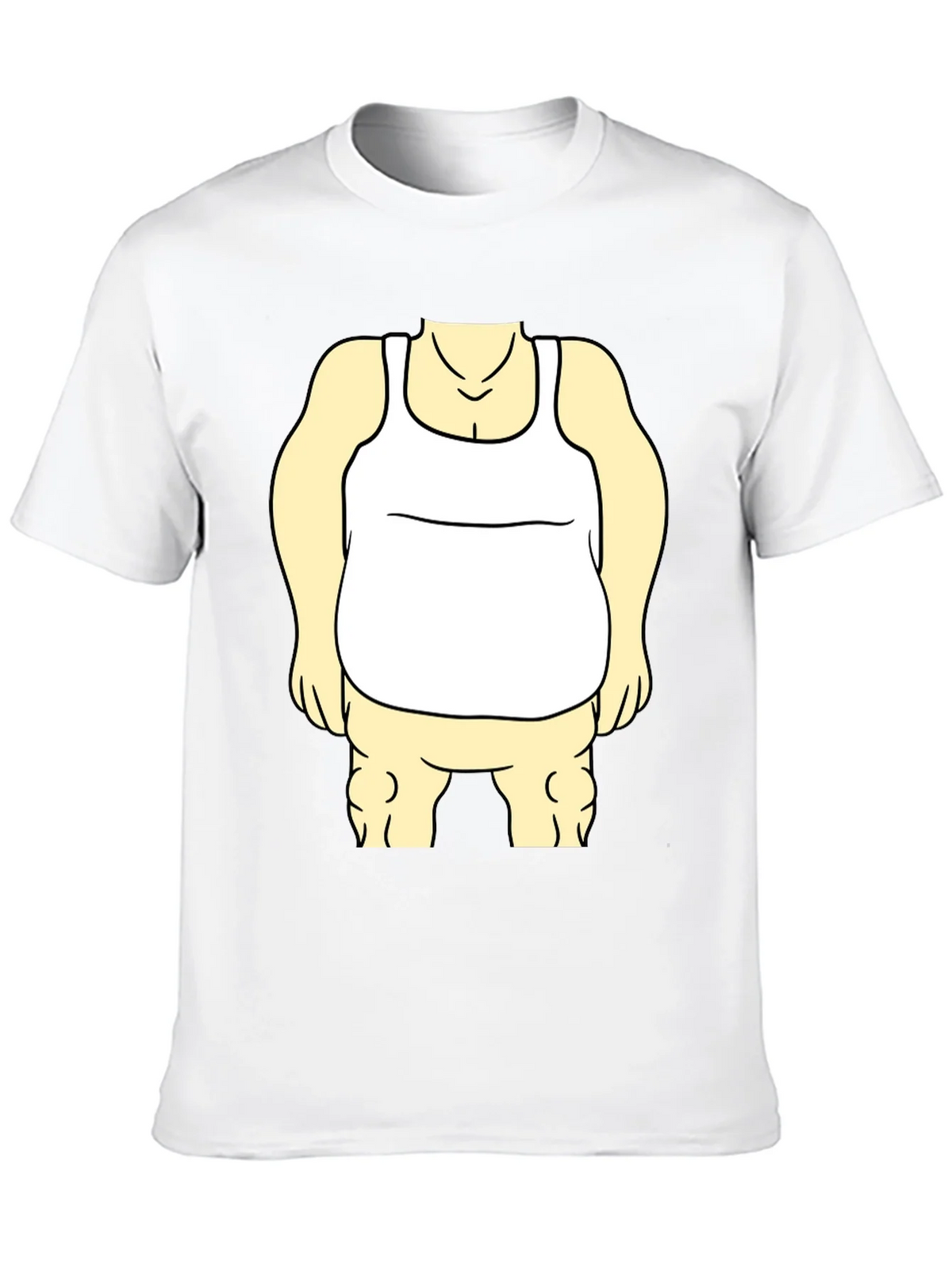 Funny Cartoon Character Graphic Black T-Shirt product image 9