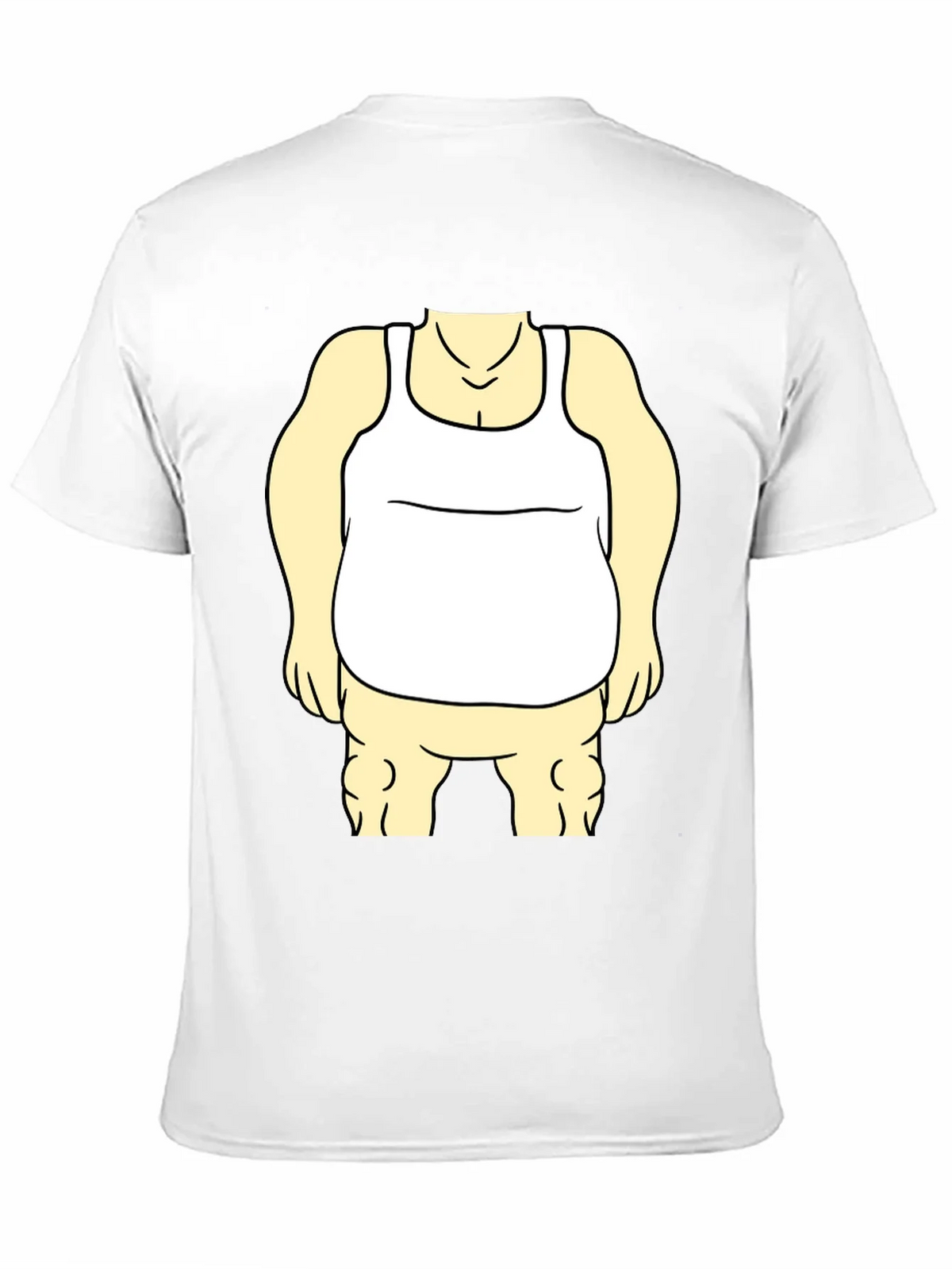 Funny Cartoon Character Graphic Black T-Shirt product image 10