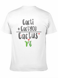 Cacti + CactYou = Cactus Graphic T-Shirt product image 1