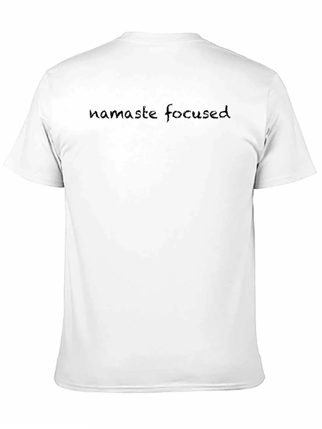 Namaste Focused Black T-Shirt product image 10