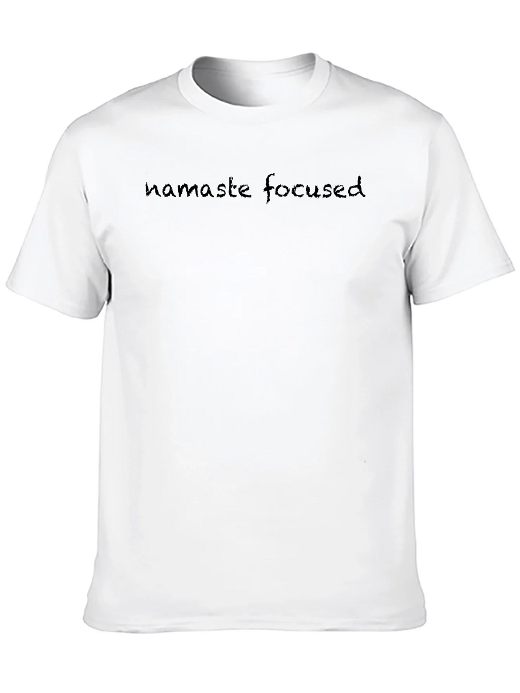 Namaste Focused Black T-Shirt product image 9