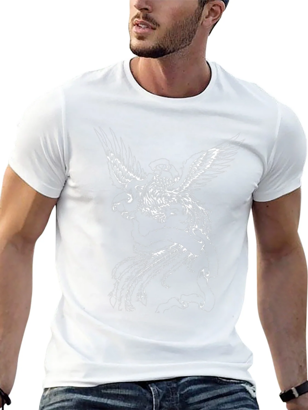 Phoenix Graphic Black T-Shirt product image 12