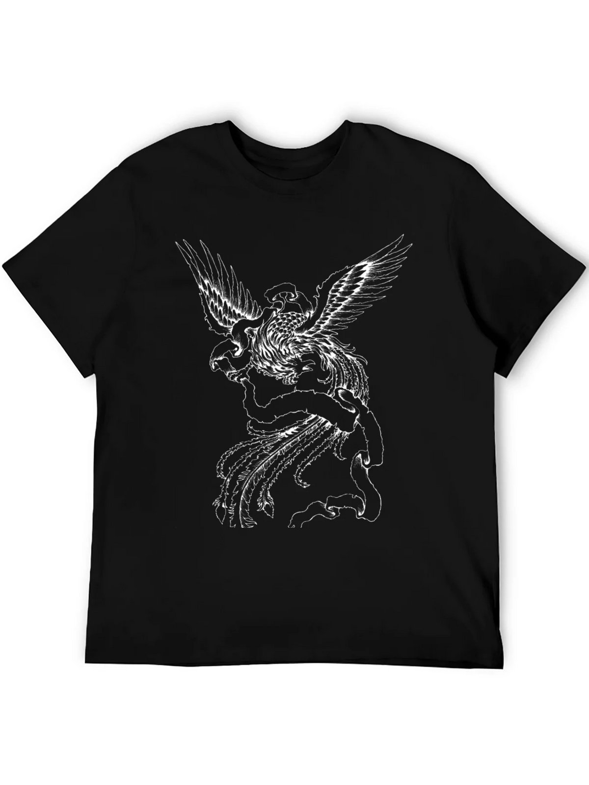 Phoenix Graphic Black T-Shirt product image 5