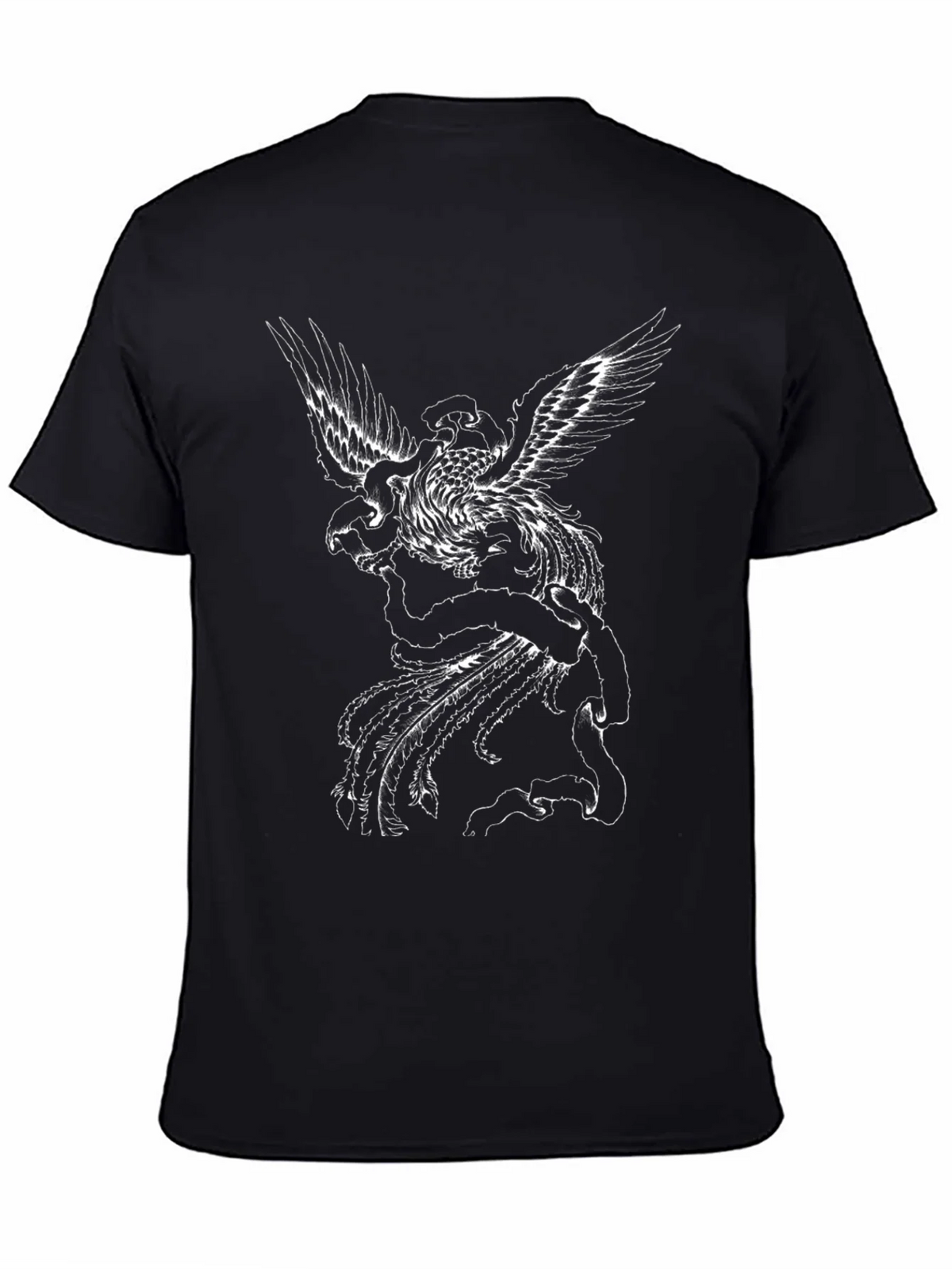 Phoenix Graphic Black T-Shirt product image 4