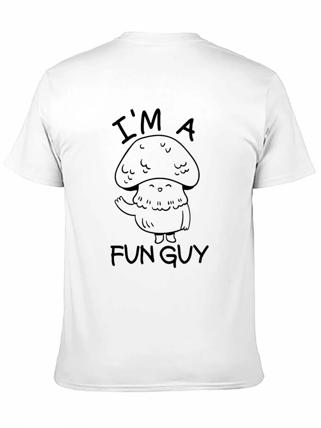 Fun Guy Mushroom Graphic Tee - Black product image 10