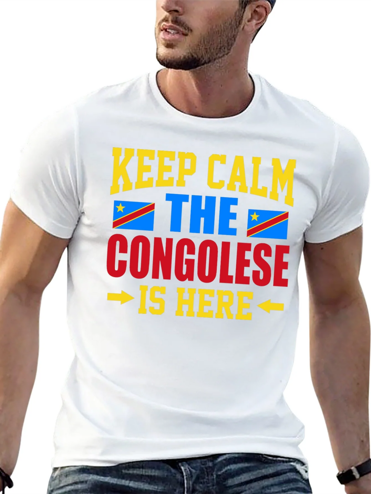 Keep Calm Congolese Pride T-Shirt product image 12