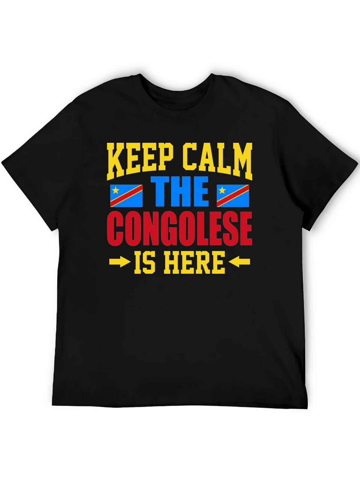 Keep Calm Congolese Pride T-Shirt product image 5